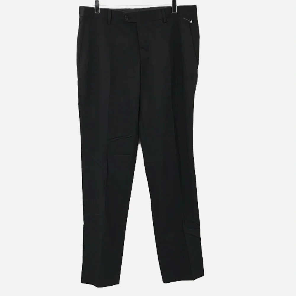 The Savile Row Strand Suit Pants in Black - NWOT - Size 34 Waist (Pants Only)